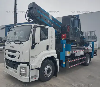 JIUHE GKS45 НА ЗАКАЗ Автовышка 45 метров на шасси ISUZU 4x2