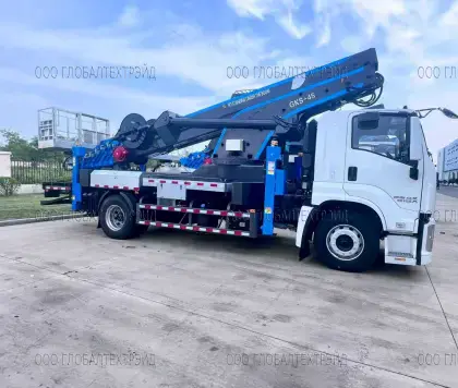 JIUHE GKS45 НА ЗАКАЗ Автовышка 45 метров на шасси ISUZU 4x2