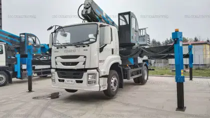 JIUHE GKS45 НА ЗАКАЗ Автовышка 45 метров на шасси ISUZU 4x2