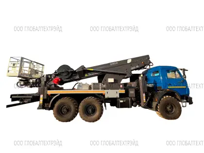 JIUHE GKS45 НАЛИЧИЕ Автовышка 45 метров на Ваше шасси на шасси 6x6, 6x4