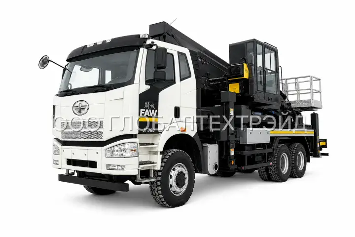 JIUHE GKS45 НАЛИЧИЕ Автовышка 45м на Ваше шасси на шасси FAW 6x6 6x4